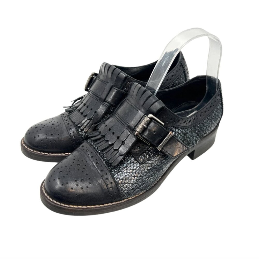 Donna Piu Handmade Kilted Loafers Shoes